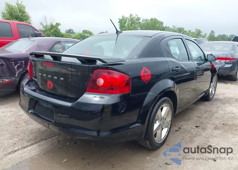2014 Dodge Avenger Se из США, поврежденный, VIN 1C3CDZAB6EN202040